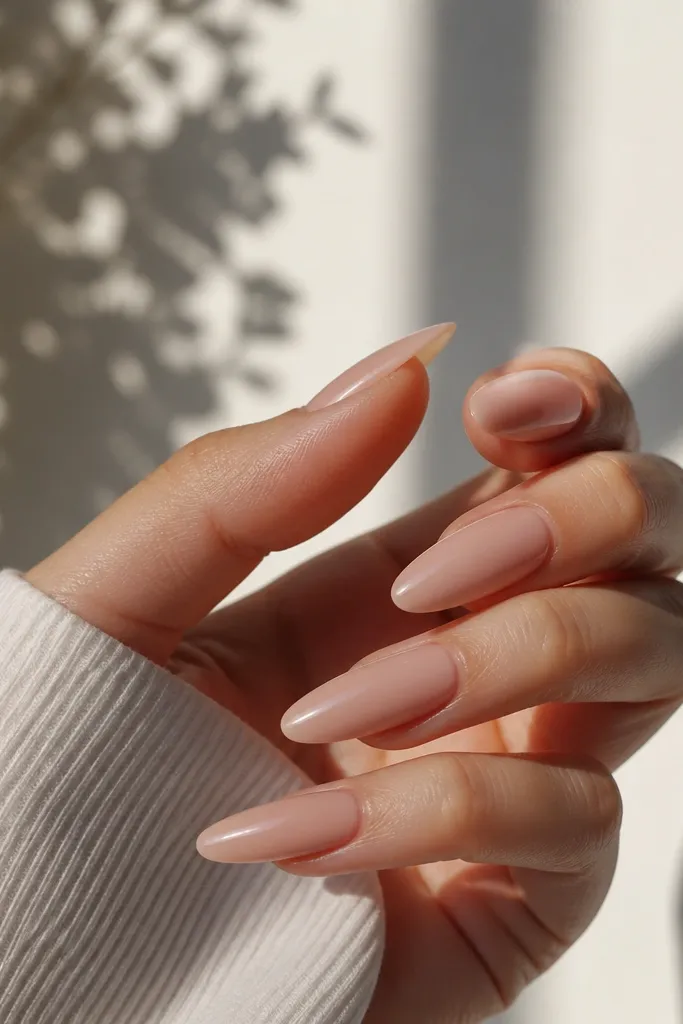 For renters removable nude acrylic nails